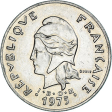 Coin, French Polynesia, 50 Francs, 1975, Paris, EF(40-45), Nickel, KM:13