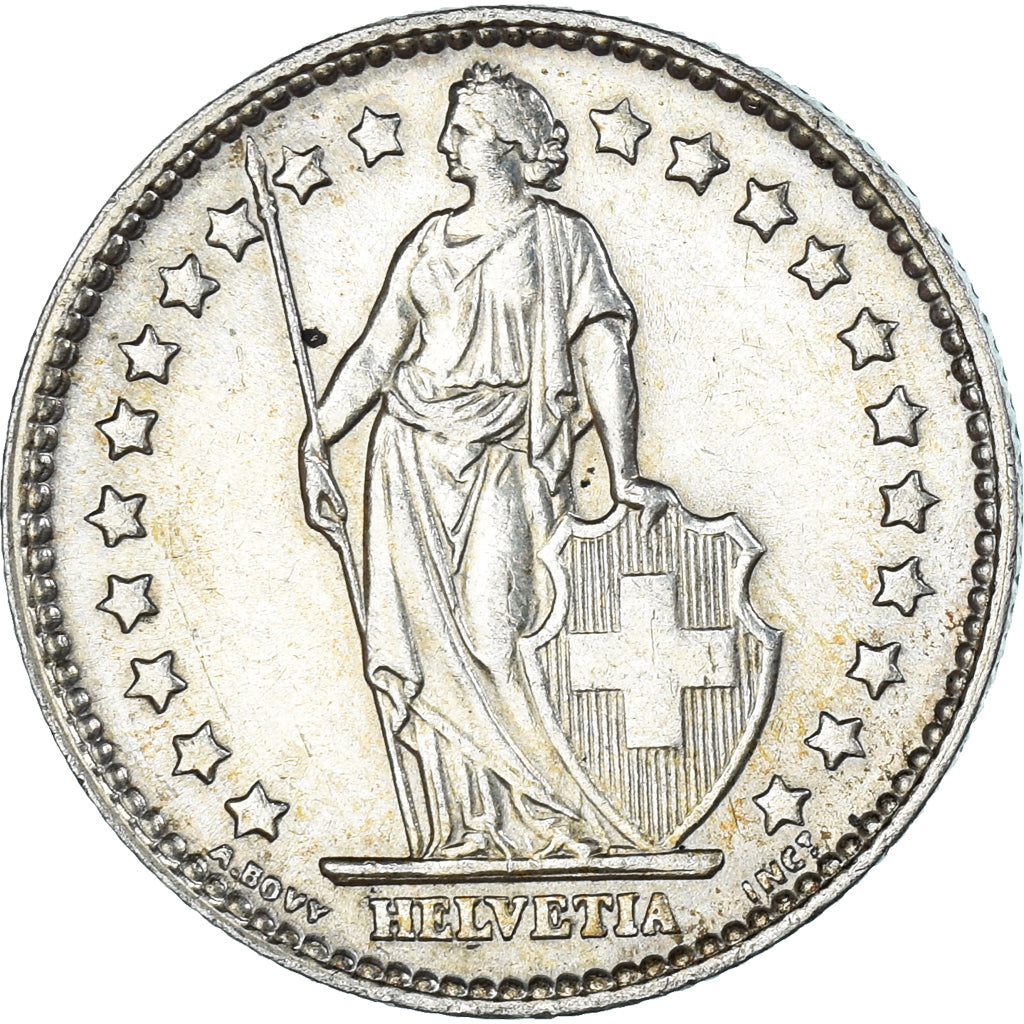 Monnaie, Suisse, Franc, 1964