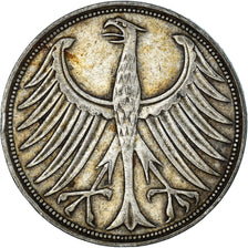 Monnaie, Allemagne, 5 Mark, 1951
