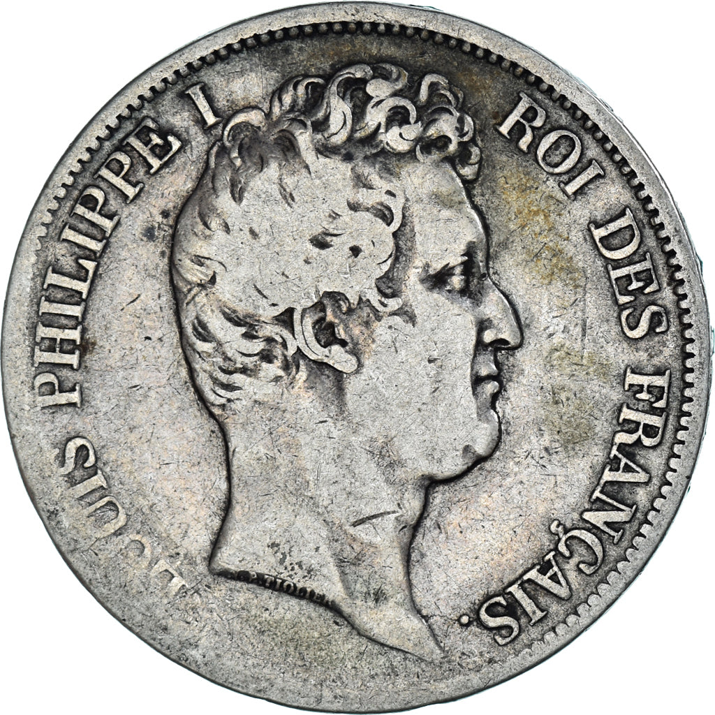 Münze, Frankreich, Louis-Philippe, 5 Francs, 1831, Marseille, S, Silber