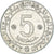 Coin, Algeria, 5 Dinars, 1972, Paris, EF(40-45), Nickel, KM:105a.1