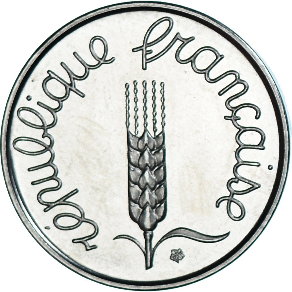Moneta, Francia, Épi, 2 Centimes, 1961, Paris, ESSAI, SPL, Acciaio con