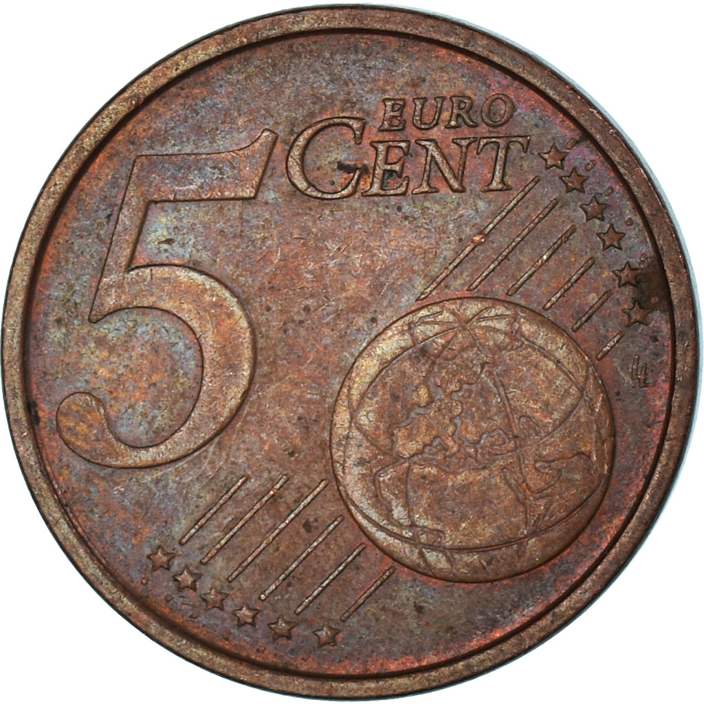 Coin, Italy, 5 Euro Cent, 2002