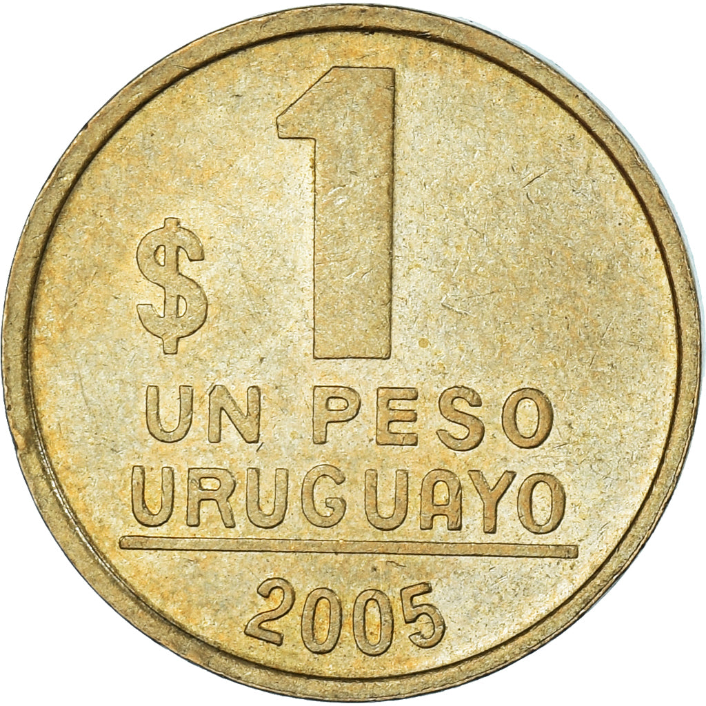 Moeda, Uruguai, Un Peso Uruguayo, 2005