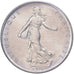 Moeda, França, Semeuse, Franc, 1975, Paris, MS(65-70), Níquel, KM:925.1