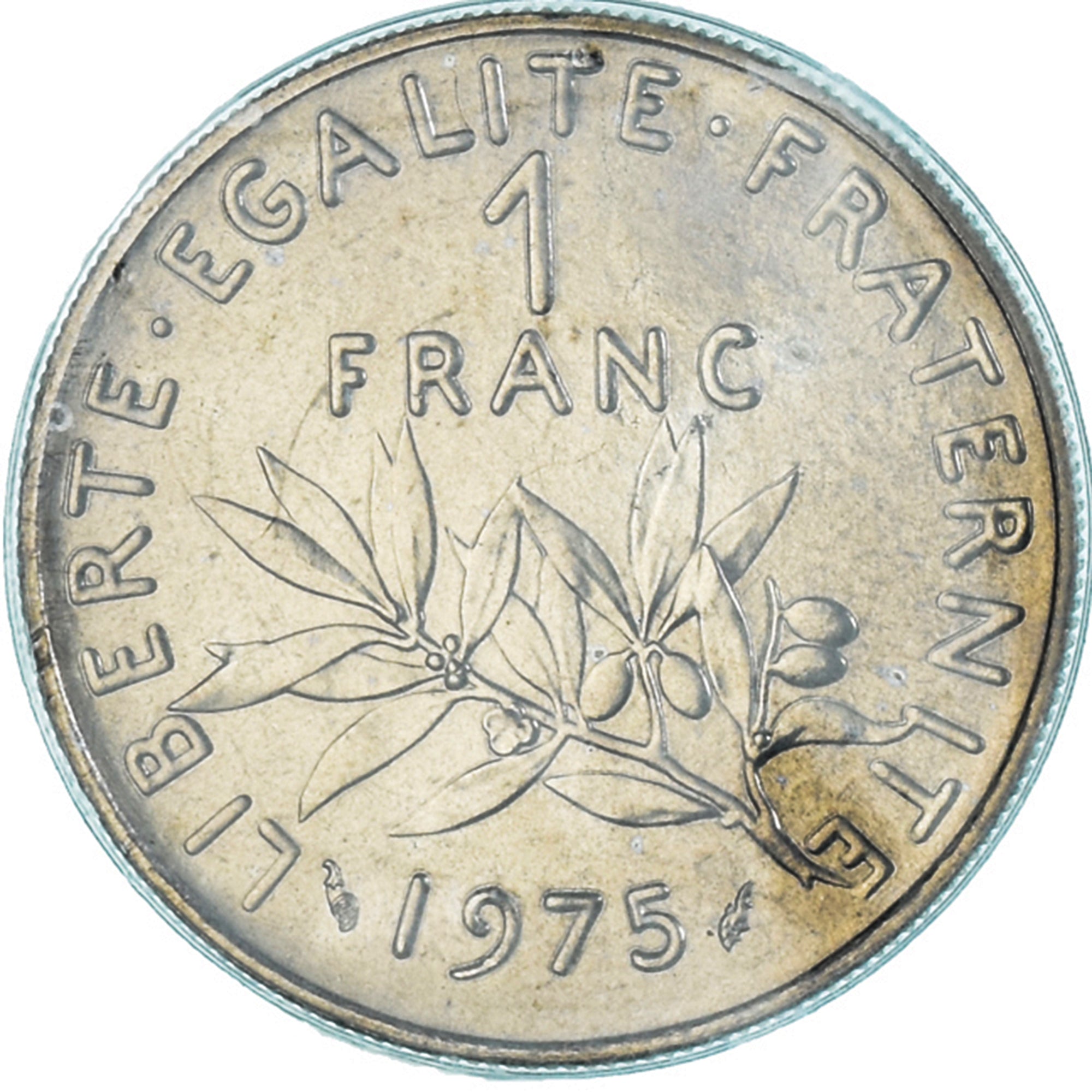 Moneda, Francia, Semeuse, Franc, 1975, Paris, FDC, Níquel, KM:925.1
