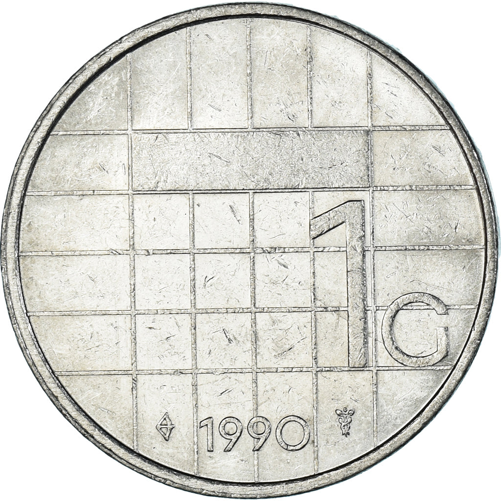 Moneta, Holandia, Gulden, 1990