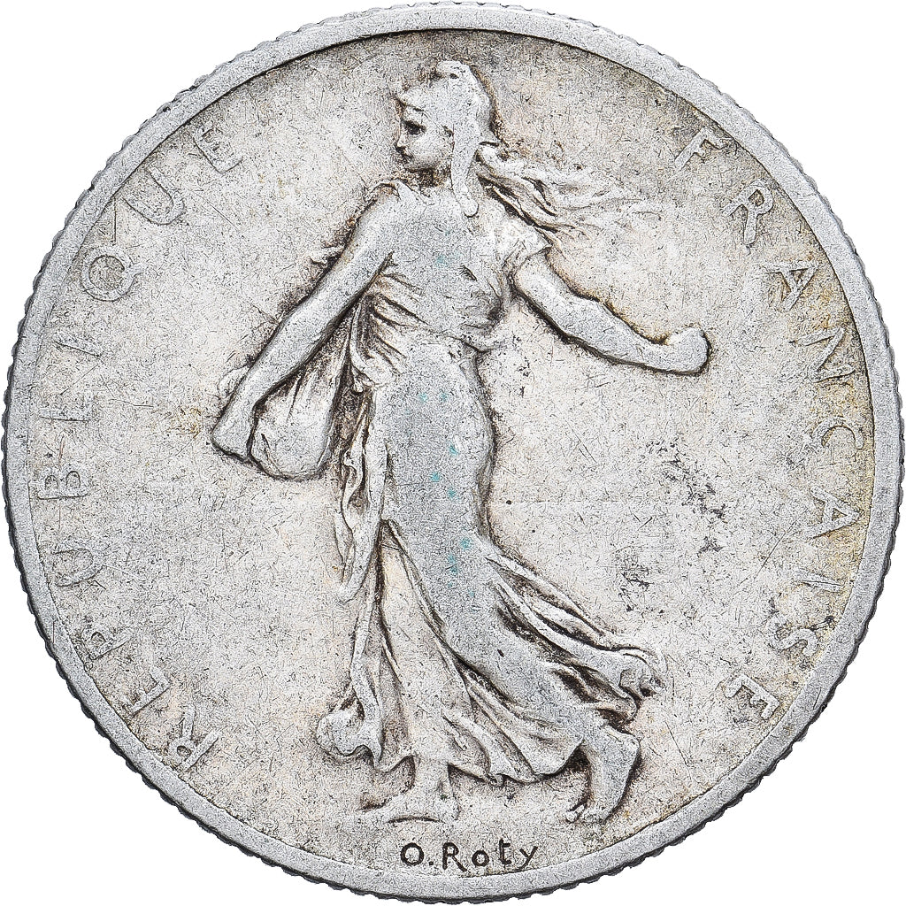 Moeda, França, Semeuse, 2 Francs, 1900, Paris, VF(20-25), Prata, KM:845.1