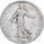 Moneda, Francia, Semeuse, 2 Francs, 1900, Paris, BC+, Plata, KM:845.1