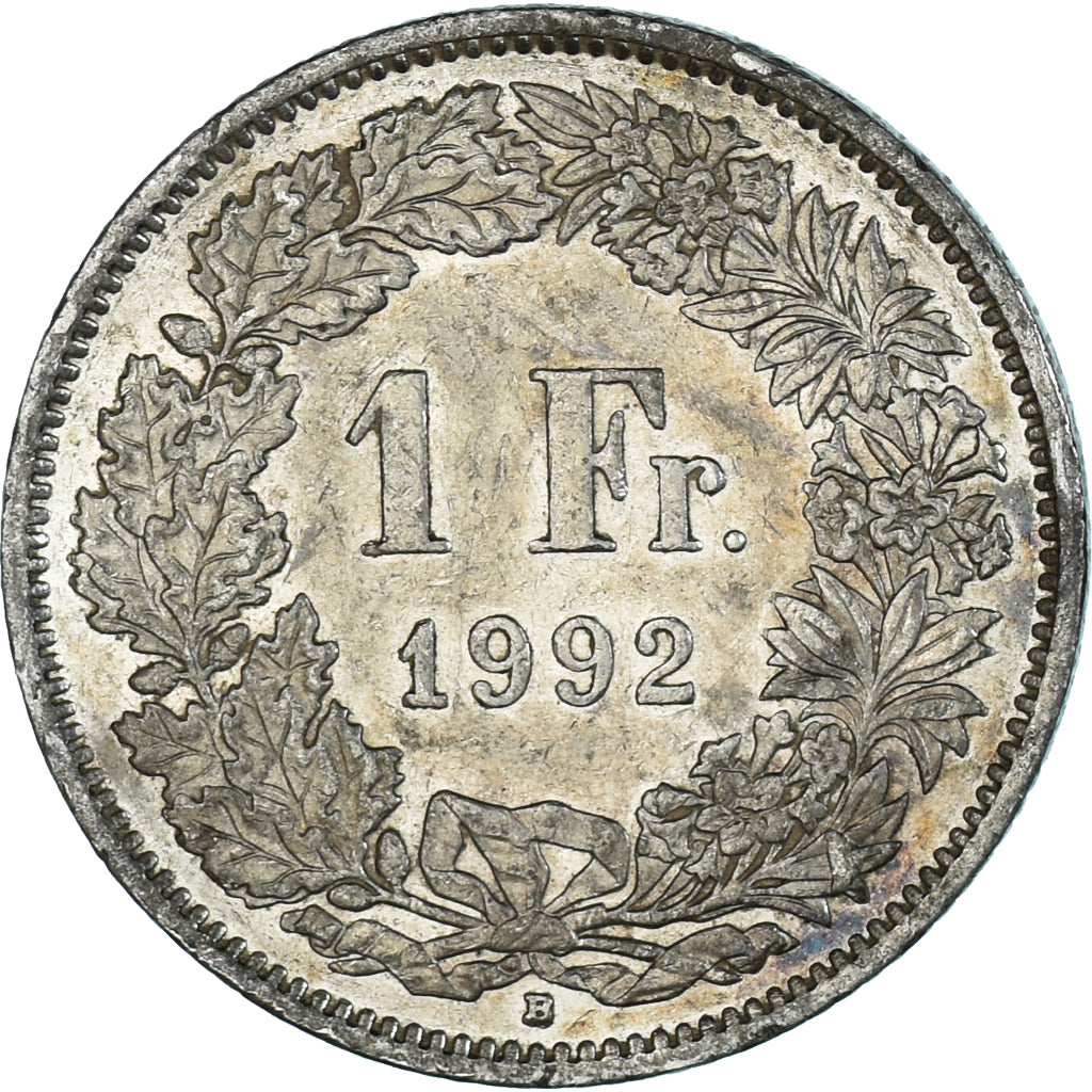 Coin, Switzerland, Franc, 1992