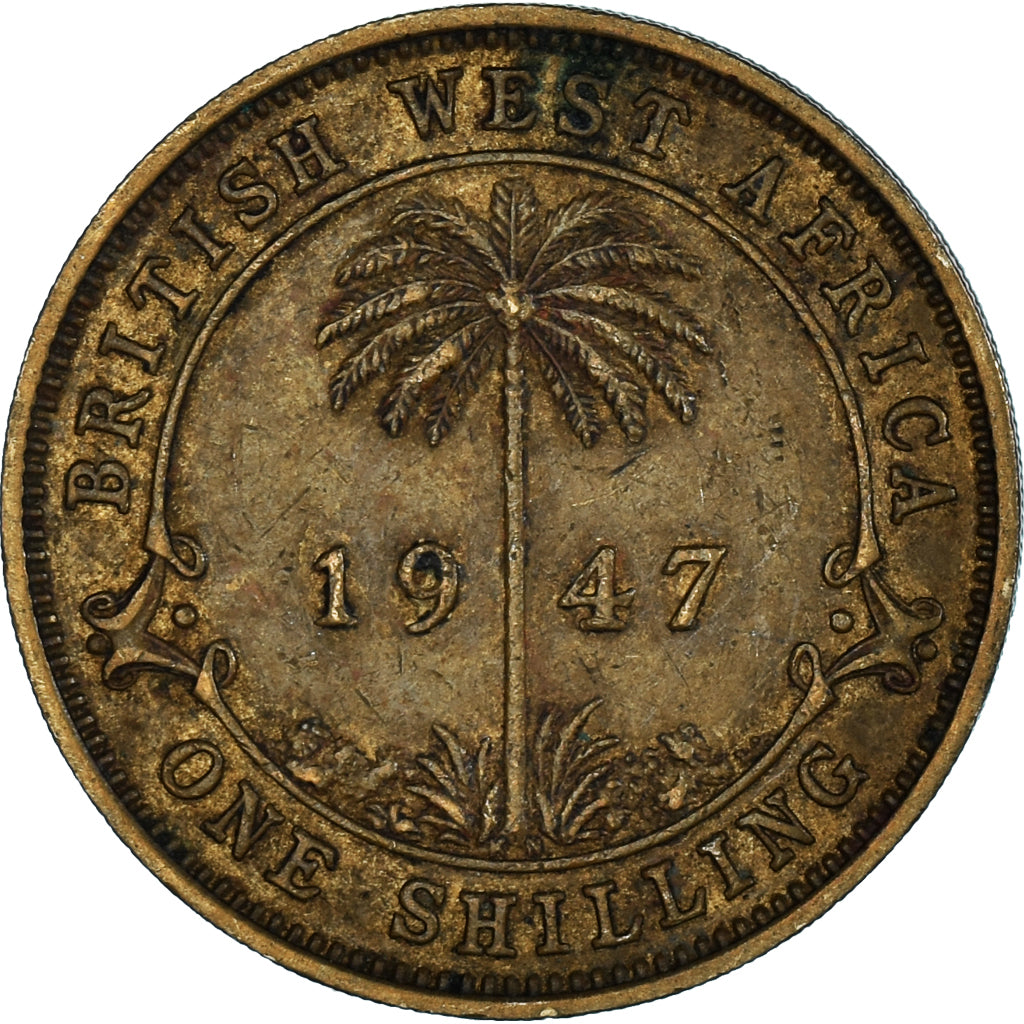 Moneta, AFRICA OCCIDENTALE BRITANNICA, Shilling, 1947