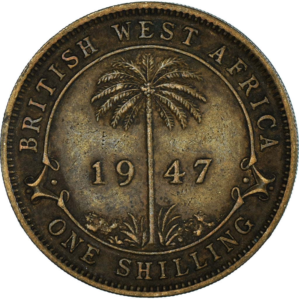 Münze, BRITISH WEST AFRICA, Shilling, 1947