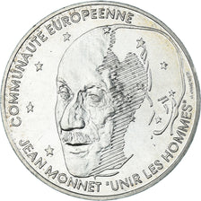 Monnaie, France, Jean Monnet, 100 Francs, 1992, SUP, Argent, Gadoury:907