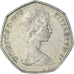 Coin, Great Britain, 50 New Pence, 1970