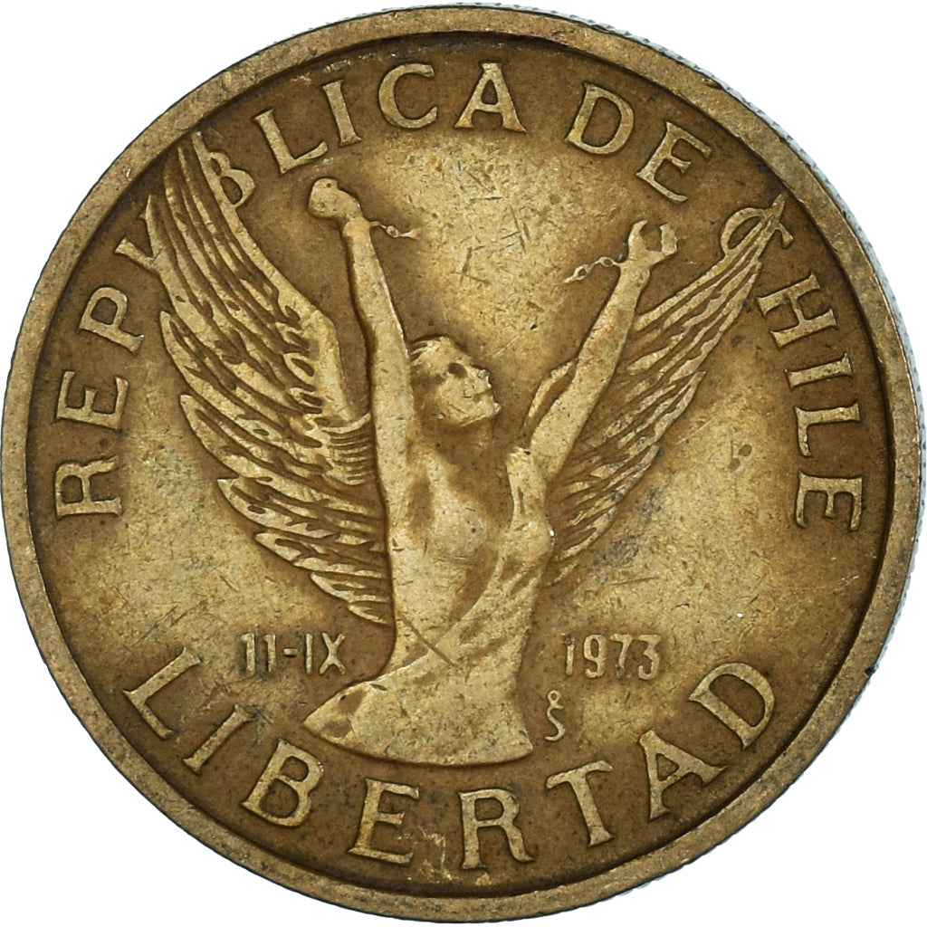 Coin, Chile, 10 Pesos, 1986