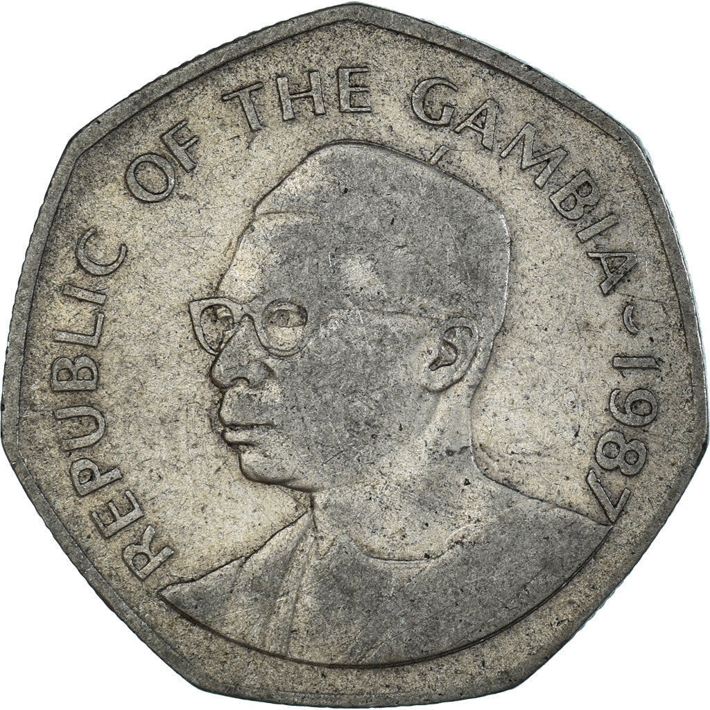 Coin, Gambia, Dalasi, 1987