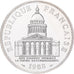 Coin, France, Panthéon, 100 Francs, 1988, FDC, MS(65-70), Silver, KM:951.1