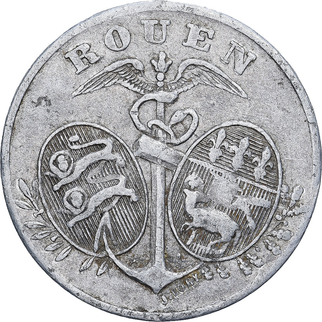 Coin, France, Chambre de commerce, 5 Centimes, 1918, AU(50-53), Aluminium