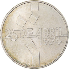 Münze, Portugal, 100 Escudos, 1974, Lisbon, SS, Silber, KM:603