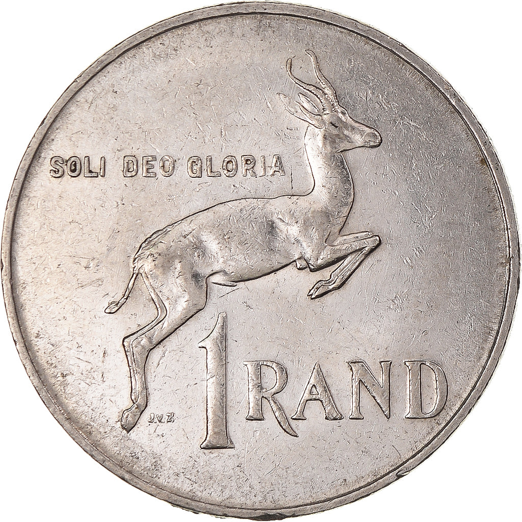 Münze, Südafrika, Rand, 1988, SS, Nickel, KM:88a
