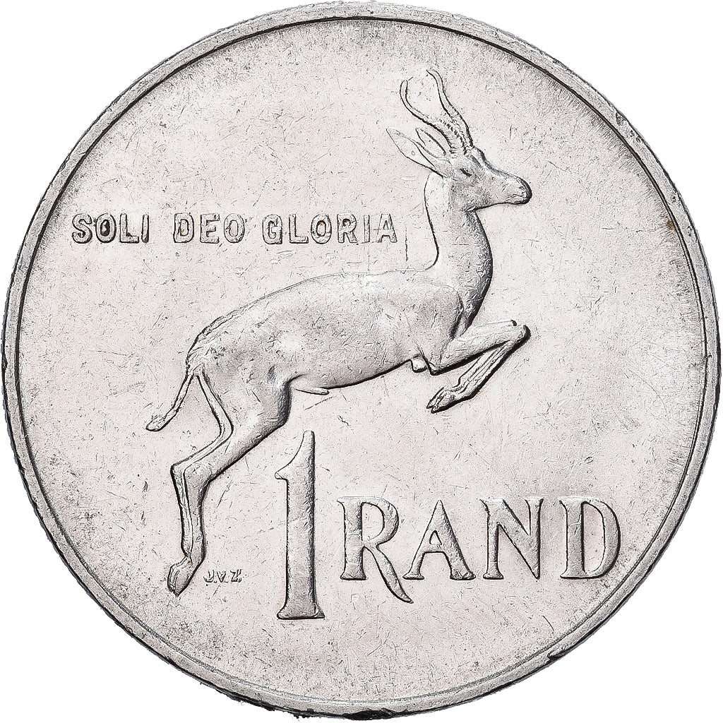 Moneta, Sudafrica, Rand, 1988, BB, Nichel, KM:88a
