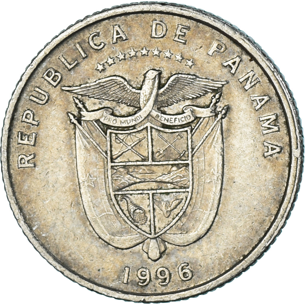 Moneta, Panama, 1/10 Balboa, 1996