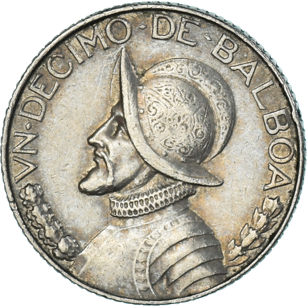 Moneta, Panama, 1/10 Balboa, 1996