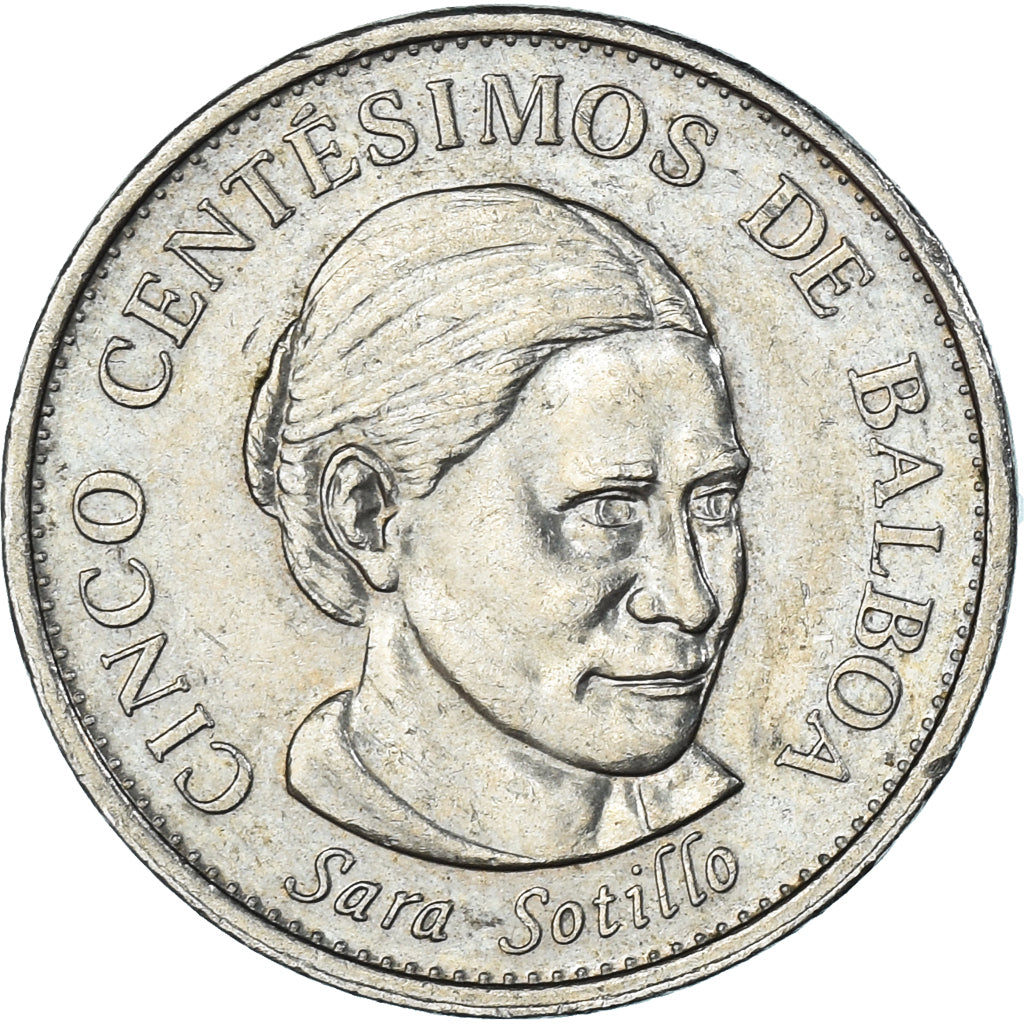 Munten, Panama, 5 Centesimos, 2001