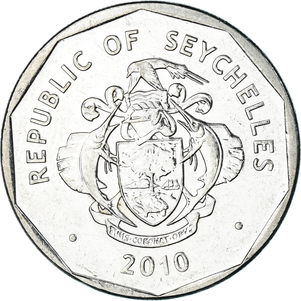 Moneta, Seychelles, 5 Rupees, 2010