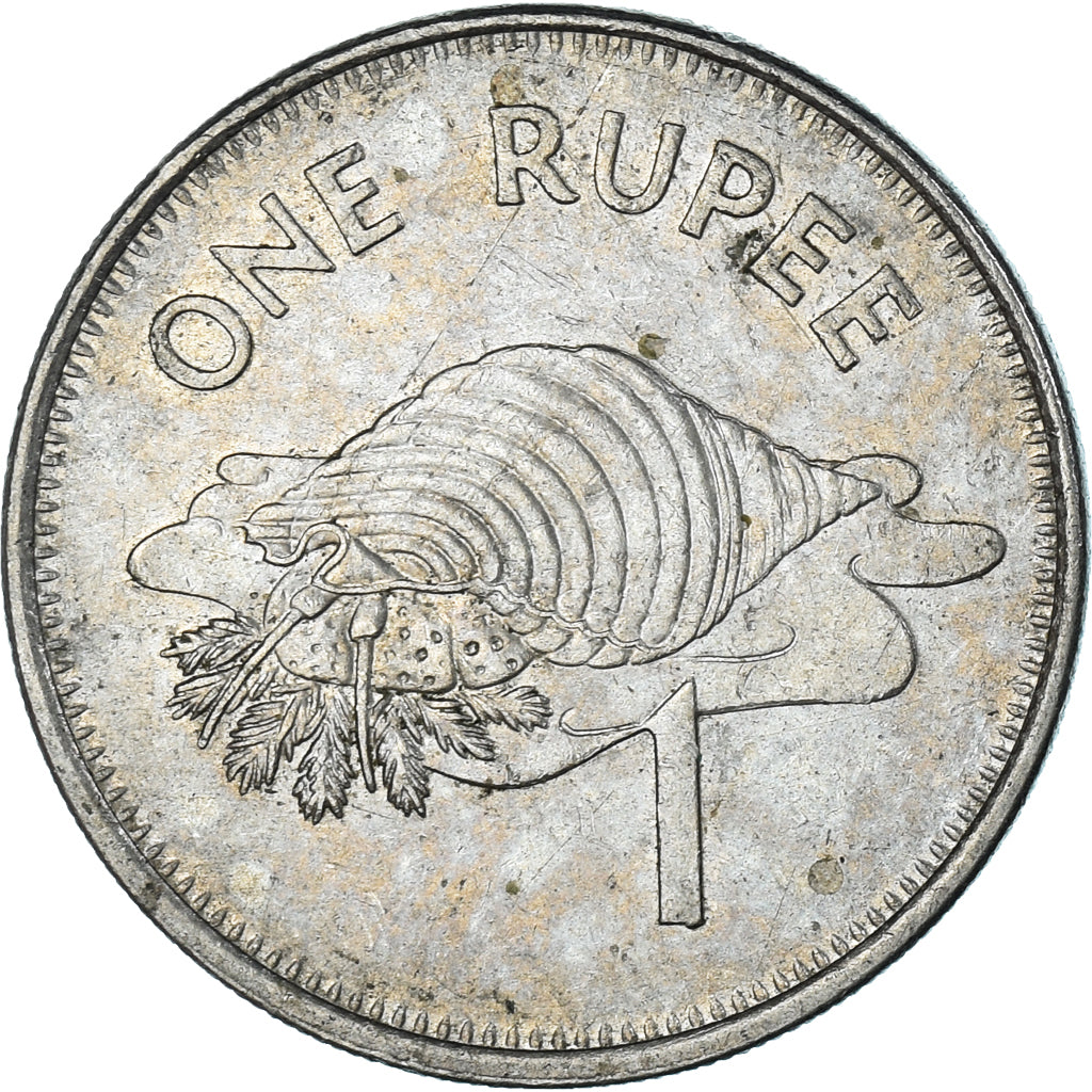 Monnaie, Seychelles, Rupee, 2010