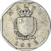 Moneta, Malta, 50 Cents, 1992