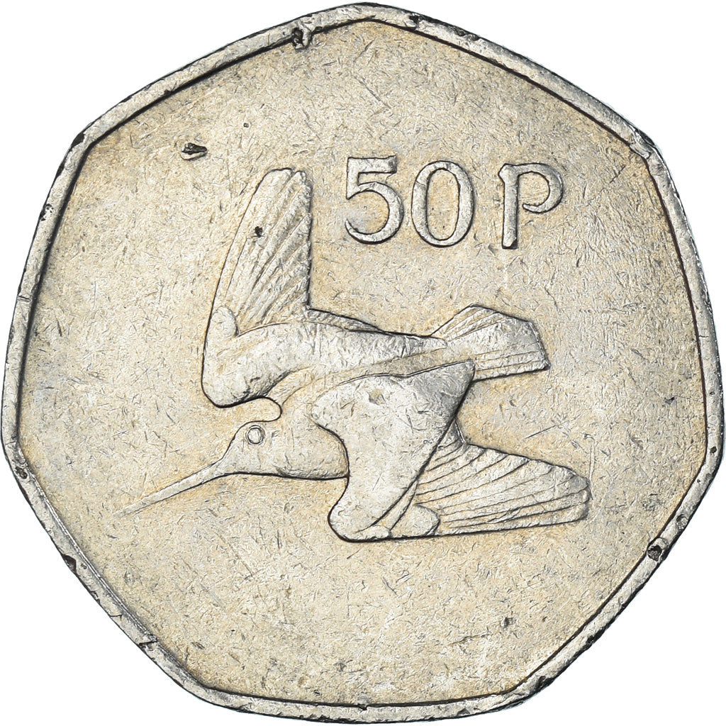Monnaie, Irlande, 50 Pence, 1983