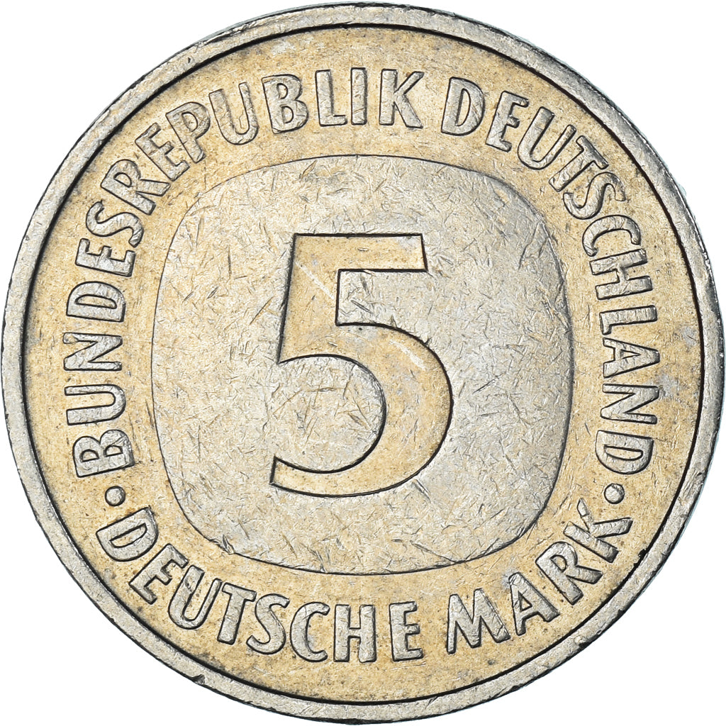 Moneta, Germania, 5 Mark, 1979