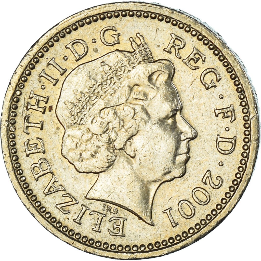 Monnaie, Grande-Bretagne, Pound, 2001