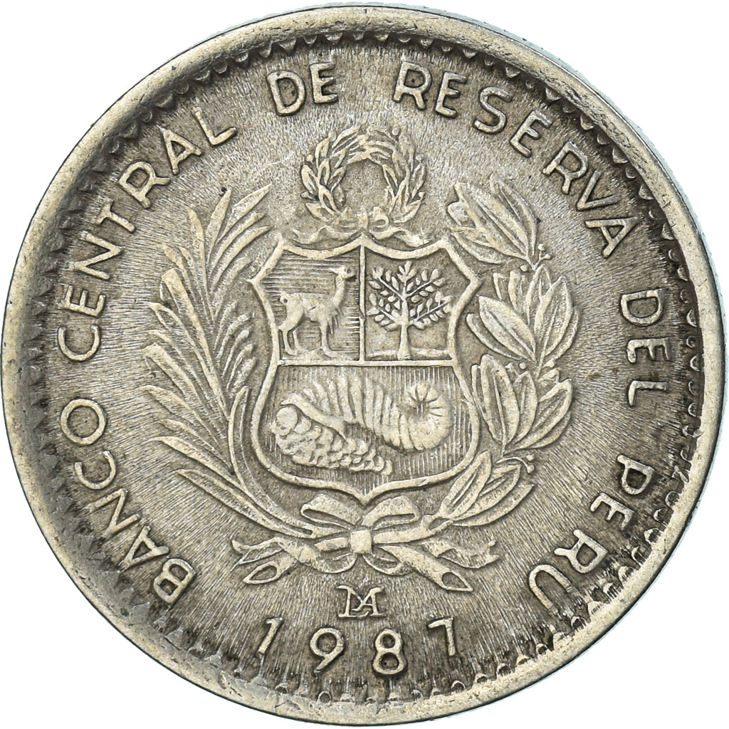 Moneda, Perú, Inti, 1987