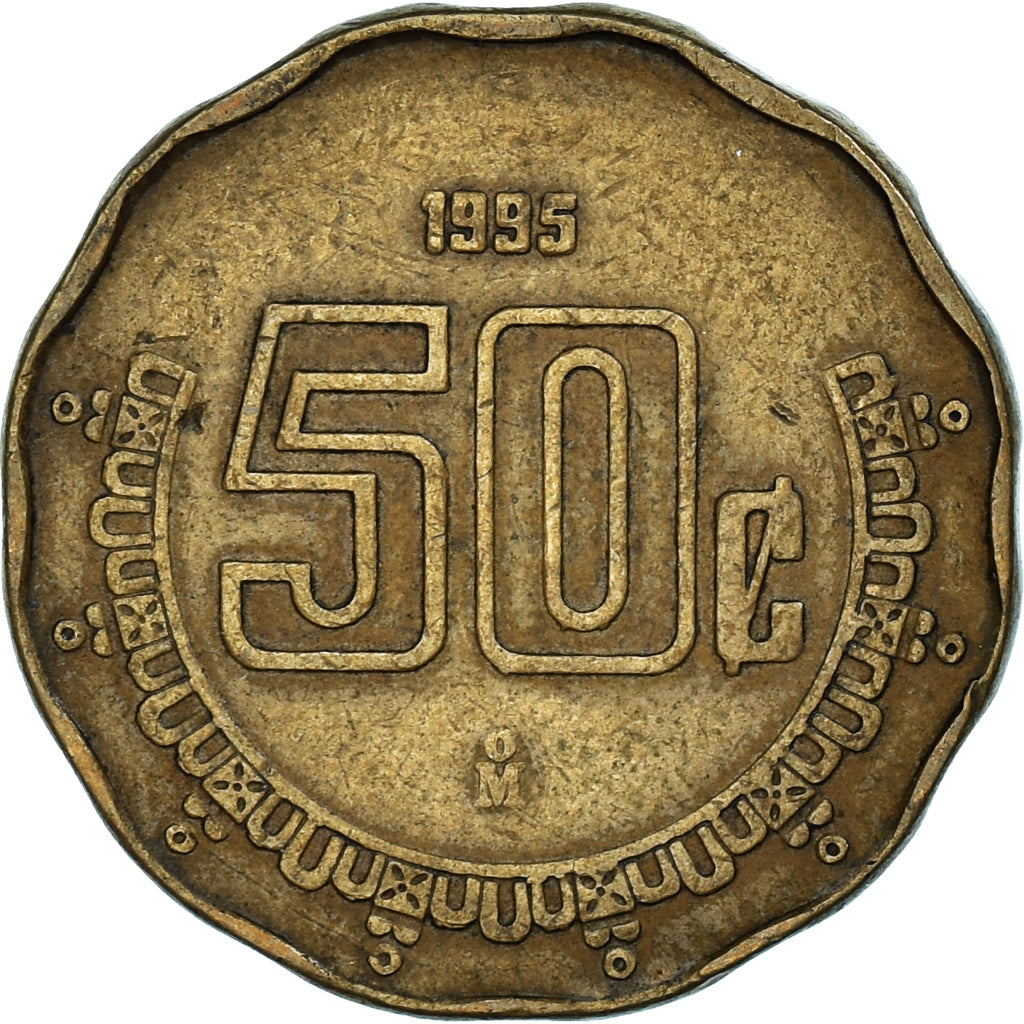 Moneta, Mexico, 50 Centavos, 1995