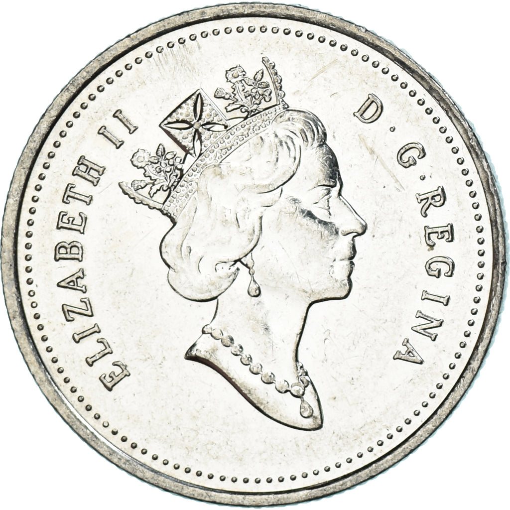 Münze, Kanada, 25 Cents, 1995