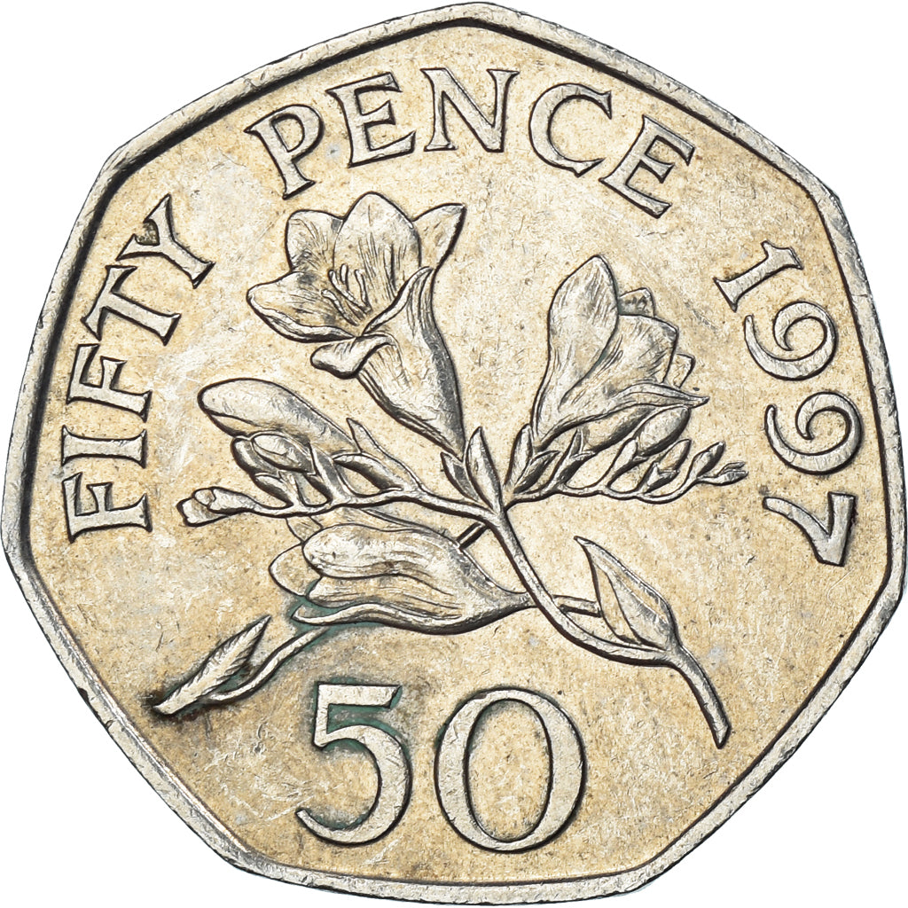 Münze, Guernsey, 50 Pence, 1997