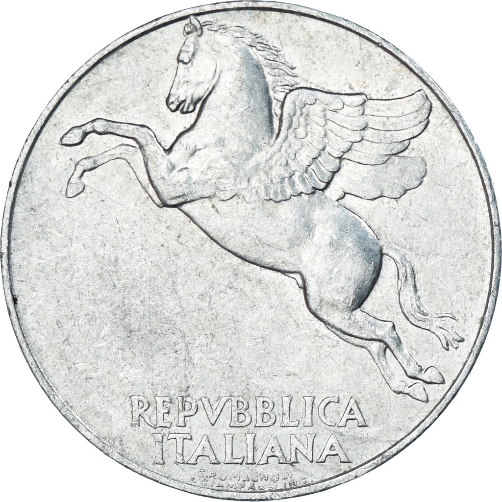 Moneda, Italia, 10 Lire, 1949