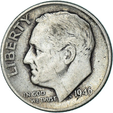 Moneta, USA, Dime, 1946