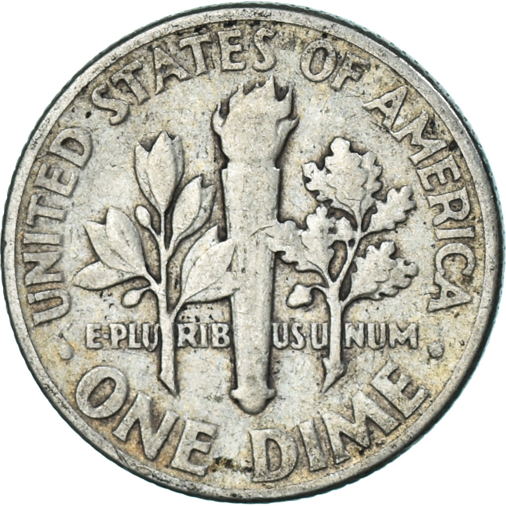 Moneta, USA, Dime, 1946