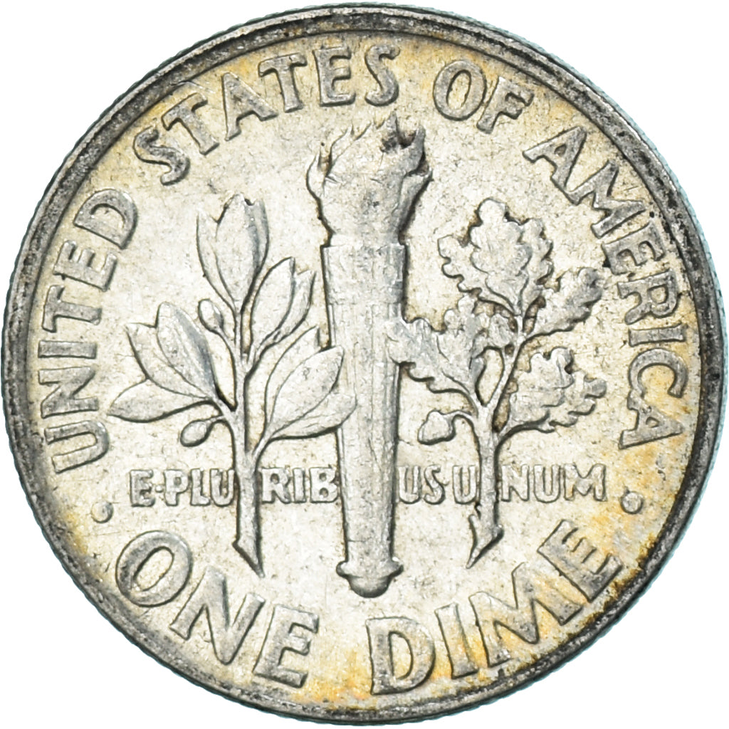 Monnaie, États-Unis, Dime, 1962