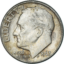 Moneda, Estados Unidos, Dime, 1963