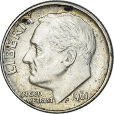 Moneda, Estados Unidos, Dime, 1961
