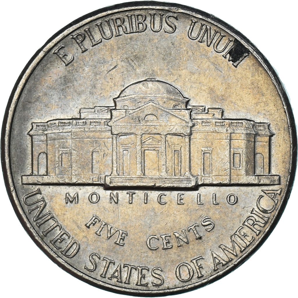 Moeda, Estados Unidos da América, 5 Cents, 1997
