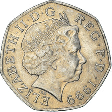 Coin, Great Britain, 50 Pence, 1999