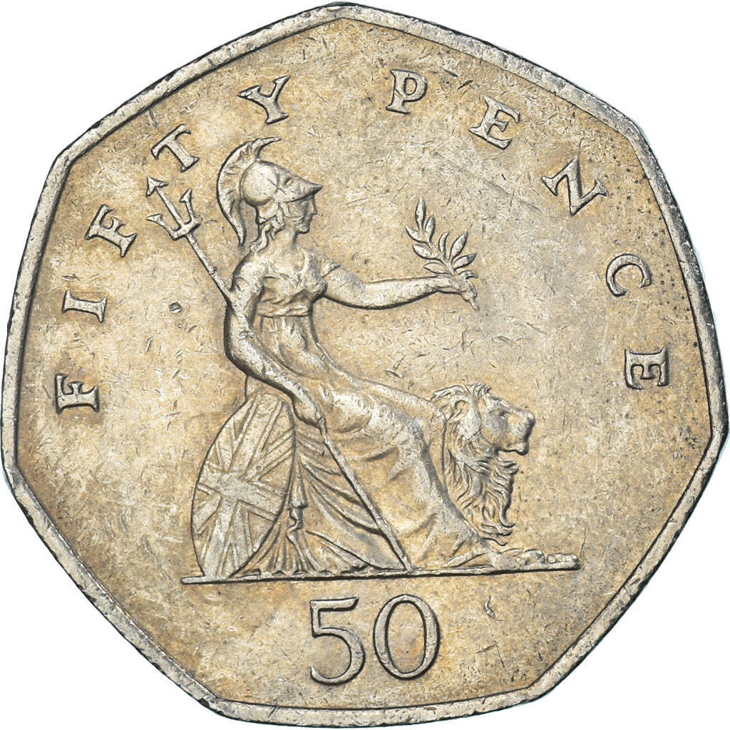 Coin, Great Britain, 50 Pence, 1999