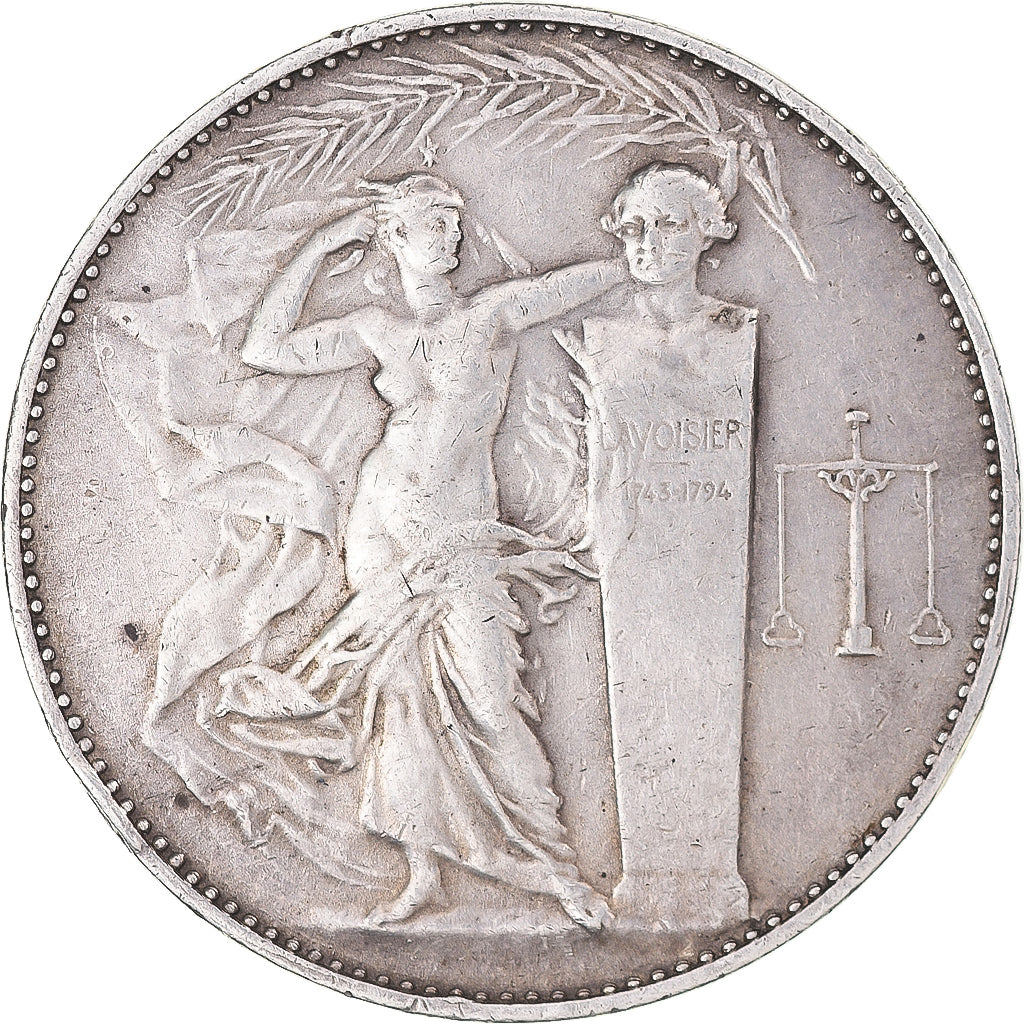 França, medalha, Indústria, 1953, Union des Industries Chimiques, EF(40-45)