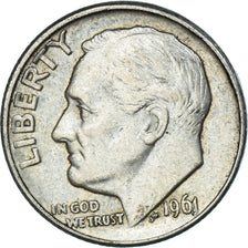 Coin, United States, Dime, 1961