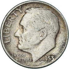 Moneta, Stati Uniti, Dime, 1953